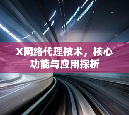 X网络代理技术，核心功能与应用探析