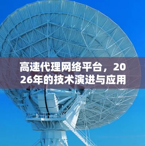 高速代理网络平台，2026年的技术演进与应用前景