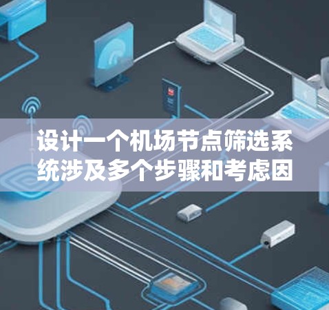 设计一个机场节点筛选系统涉及多个步骤和考虑因素，确保系统能够高效准确地筛选出最适合的机场核心节点。以下是系统设计的详细步骤和考虑因素