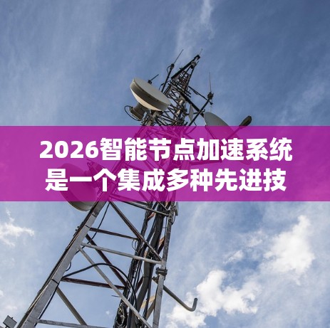 2026智能节点加速系统是一个集成多种先进技术的平台，旨在加速信息处理和数据传输，广泛应用于云计算、大数据分析、实时数据处理等领域。以下是对该系统的详细分析