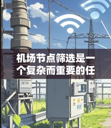 机场节点筛选是一个复杂而重要的任务，涉及多方面的考量和步骤。以下是一个有条理的解决方案，帮助您有效地筛选机场节点