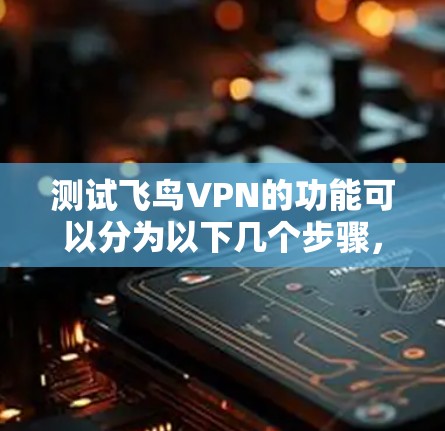 测试飞鸟VPN的功能可以分为以下几个步骤，每个步骤都需要仔细进行，以确保VPN的各项功能正常工作。以下是详细的测试步骤