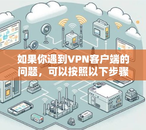 如果你遇到VPN客户端的问题,可以按照以下步骤进行排查和解决 如果你遇到VPN客户端的问题,可以按照以下步骤进行排查和解决