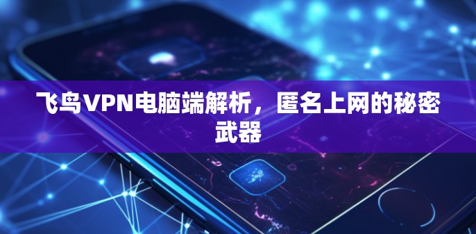 飞鸟VPN电脑端解析,匿名上网的秘密武器 飞鸟VPN电脑端解析,匿名上网的秘密武器