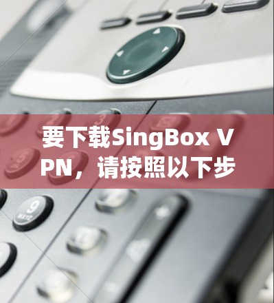 要下载SingBox VPN,请按照以下步骤操作 要下载SingBox VPN,请按照以下步骤操作