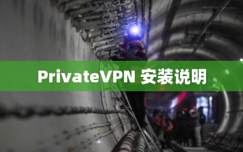 PrivateVPN 安装说明