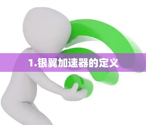 1.银翼加速器的定义 1.银翼加速器的定义